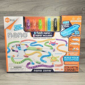 Hex Bug Nano Zone Collect Connect Micro Robotic Creatures Build Playground Set